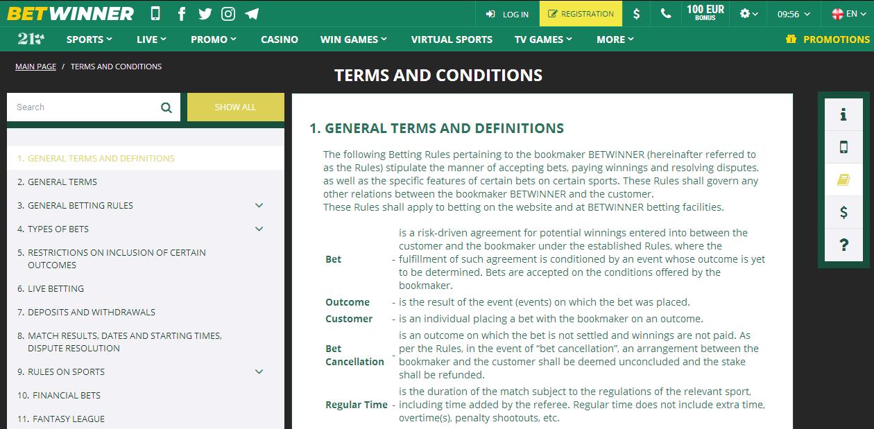 Terms & Conditions